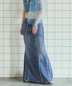 【メゾンスペシャル/MAISON SPECIAL】のCellulose Denim Maxi Skirt 人気、トレンドファッション・服の通販 founy(ファニー) ファッション Fashion レディースファッション Fashion for Women スカート Skirts デニム Denim, Jeans Material トレンド Trend, Trending Now ドレープ Drape, Draping Fabric マーメイド Mermaid, Fishtail Silhouette thumbnail BLU|ID: prp329100004806912 ipo3291000000034881250