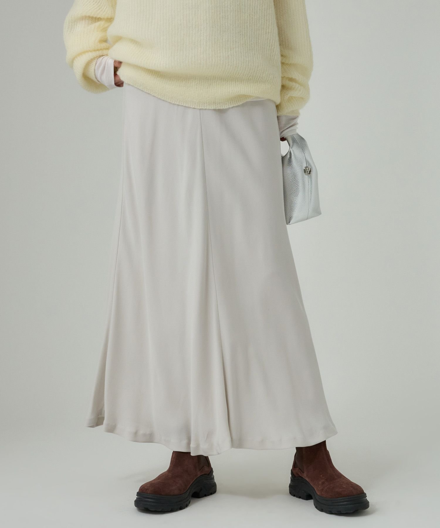 【バビロン/BABYLONE / KIDS】のキュプラバイヤススカート インテリア・キッズ・メンズ・レディースファッション・服の通販 founy(ファニー) ファッション Fashion キッズファッション Fashion for Kids キュプラ Cupro, Eco Fabric とろみ Fluid, Flowy Fabric 人気 Popular, Best Seller バランス Balance, Style Balance ボトム Bottoms, Lower Wear 楽ちん Easy Fit, Comfortable 再入荷 Restock / Back in Stock アイボリー52|ID: prp329100004806919 ipo3291000000034881296