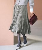 【アンタイトル/UNTITLED】の【ウエストゴム/着映え】ランダムプリーツベロアスカート トープ|ID: prp329100004806920 ipo3291000000035160303