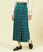 【マッキントッシュ フィロソフィー/MACKINTOSH PHILOSOPHY】のタータンチェックキルトスカート ネイビー|ID: prp329100004806924 ipo3291000000034881330