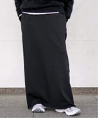 【エーピーストゥディオ/AP STUDIO】の*ウォームスウェットスカート 人気、トレンドファッション・服の通販 founy(ファニー) ファッション Fashion レディースファッション Fashion for Women スカート Skirts スマート Smart, Elegant リラックス Relax, Relaxed Fit thumbnail ブラック|ID: prp329100004806927 ipo3291000000034881358