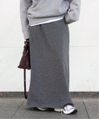 【エーピーストゥディオ/AP STUDIO】の*ウォームスウェットスカート 人気、トレンドファッション・服の通販 founy(ファニー) ファッション Fashion レディースファッション Fashion for Women スカート Skirts スマート Smart, Elegant リラックス Relax, Relaxed Fit thumbnail グレーA|ID: prp329100004806927 ipo3291000000034881360