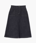 【アニエスベー ファム/agnes b. FEMME】のデニムミディスカート 人気、トレンドファッション・服の通販 founy(ファニー) ファッション Fashion レディースファッション Fashion for Women スカート Skirts デニム Denim, Jeans Material 人気 Popular, Best Seller thumbnail ネイビー|ID: prp329100004806928 ipo3291000000034881364