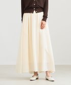 【デミルクス ビームス/Demi-Luxe BEAMS】のポプリン ギャザースカート 人気、トレンドファッション・服の通販 founy(ファニー) ファッション Fashion レディースファッション Fashion for Women スカート Skirts おすすめ Recommended / Our Picks カットソー Cut and Sewn Top ギャザー Gathered, Ruffled コンパクト Compact, Small Size フレア Flare, Flared リラックス Relax, Relaxed Fit ロング Long, Long-Length thumbnail OFF_WHITE|ID: prp329100004806931 ipo3291000000034881376