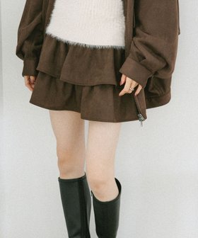 【ヘザー/Heather】のフェイクレザーフリルミニスカート 人気、トレンドファッション・服の通販 founy(ファニー) ファッション Fashion レディースファッション Fashion for Women スカート Skirts ミニスカート Mini Skirts おすすめ Recommended / Our Picks ショート Short, Short Length シンプル Simple, Minimal フェイクレザー Faux Leather, PU Leather フリル Frill, Ruffle ブルゾン Blouson, Bomber Jacket ミニスカート Mini Skirt, Short Skirt |ID:prp329100004806946
