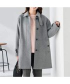 【アー ヴェー ヴェー/a.v.v】のステンカラーミディコート 人気、トレンドファッション・服の通販 founy(ファニー) ファッション Fashion レディースファッション Fashion for Women アウター Coat / Outerwear Collection コート・ロングコート・ピーコート Long Coats, Peacoats & More スタンド Stand Collar, Upright Stand チェック Check, Plaid, Tartan なめらか Smooth, Silky Texture パイピング Piping, Trim Design パターン Pattern, Design Print フェミニン Feminine, Girly 防寒 Cold Protection, Winter-Ready マフラー Scarf, Muffler ミドル Middle Length, Mid Height 再入荷 Restock / Back in Stock おすすめ Recommended / Our Picks ビジネス 仕事 通勤 Business / Work / Commuting thumbnail ダークグレー|ID: prp329100004806950 ipo3291000000034881507