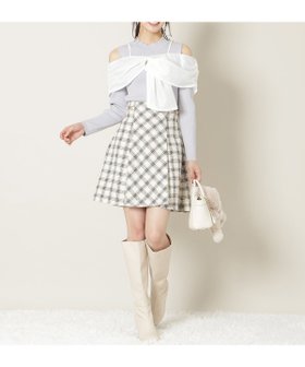 【ウィルセレクション/WILLSELECTION】の【残りわずか】ビットデザインツイードミニスカート 人気、トレンドファッション・服の通販 founy(ファニー) ファッション Fashion レディースファッション Fashion for Women スカート Skirts ミニスカート Mini Skirts クラシカル Classical, Vintage-Inspired チェック Check, Plaid, Tartan ツイード Twill, Twill Weave フェミニン Feminine, Girly プリーツ Pleats, Pleated ミニスカート Mini Skirt, Short Skirt レース Lace, Lace Fabric 台形 A-Line, Trapezoid Shape A/W・秋冬 Autumn/Winter |ID:prp329100004806954