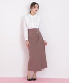 【ジルバイジルスチュアート/JILL by JILLSTUART】のパール釦ラップタイトスカート 人気、トレンドファッション・服の通販 founy(ファニー) ファッション Fashion レディースファッション Fashion for Women スカート Skirts スマート Smart, Elegant ドレープ Drape, Draping Fabric パール Pearl, Pearl Accent ミックス Mix, Mixed Style ラップ Wrap, Wrap Design 無地 Plain, Solid Color thumbnail モカ|ID: prp329100004806972 ipo3291000000034881691