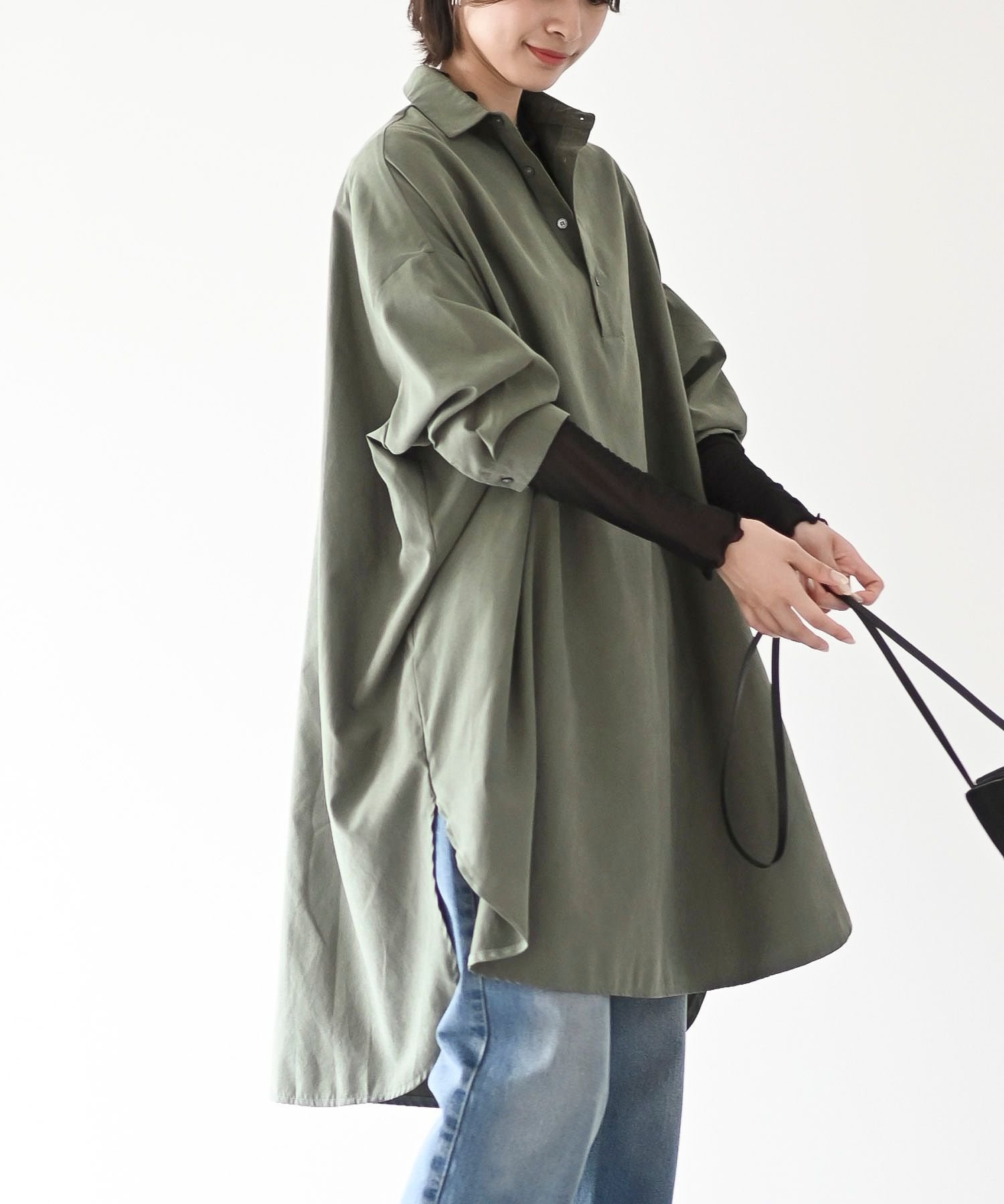 【アールピーエス/rps】のピーチ起毛ドルマンシャツワンピース 人気、トレンドファッション・服の通販 founy(ファニー) ファッション Fashion レディースファッション Fashion for Women ワンピース Dresses シャツワンピース / 1枚で着映えコーデ Shirt Dresses スタイリッシュ Stylish, Fashionable ビッグ Big, Oversized ピーチ Peach, Soft Touch 再入荷 Restock / Back in Stock A/W・秋冬 Autumn/Winter other-1|ID: prp329100004806989 ipo3291000000034881892