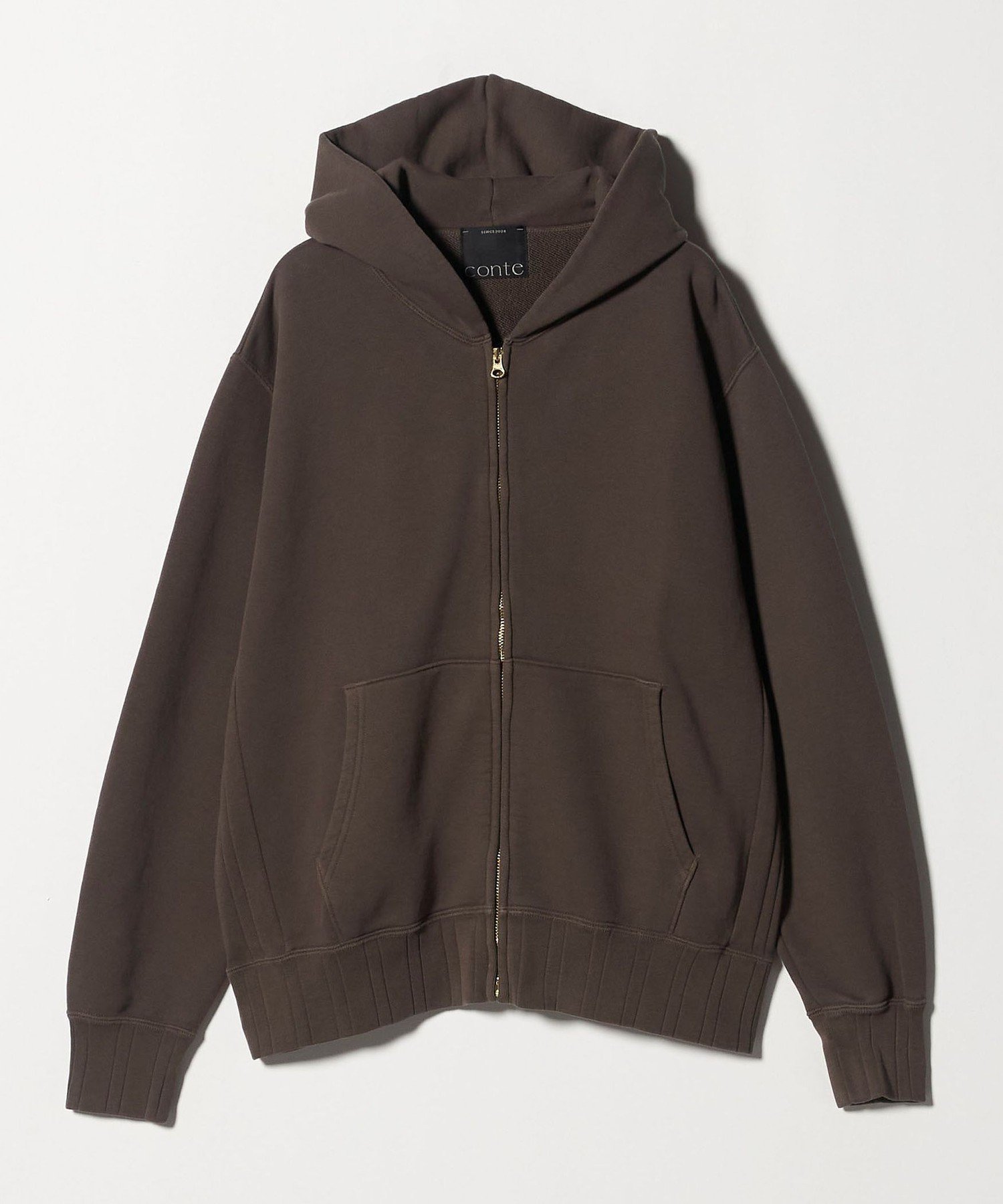 【ユナイテッドアローズ/UNITED ARROWS】のconte コットン ジップ パーカー インテリア・キッズ・メンズ・レディースファッション・服の通販 founy(ファニー) ファッション Fashion レディースファッション Fashion for Women トップス・カットソー Cut & Sew Tops レディースパーカー・カジュアルフーディー Casual Hoodies & Sweatshirts インナー Innerwear ジップ Zip, Zipper ジャケット Jacket, Outerwear スウェット / スエット Sweatshirt, Sweatwear パーカー Hoodie, Parka ランダム Random, Irregular DK.BROWN|ID: prp329100004806990 ipo3291000000034881901