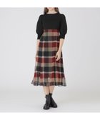 【ブルーレーベル クレストブリッジ/BLUE LABEL CRESTBRIDGE】のシフォンコンビドレス 人気、トレンドファッション・服の通販 founy(ファニー) ファッション Fashion レディースファッション Fashion for Women ワンピース Dresses フォーマル・パーティードレス・結婚式用ドレス Elegant & Casual Dresses エレガント 上品 Elegant シフォン Chiffon, Lightweight Fabric チェック Check, Plaid, Tartan ドッキング Docking, Mixed Material ドレス Dress, One-Piece thumbnail レッド|ID: prp329100004806999 ipo3291000000034882016