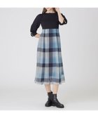 【ブルーレーベル クレストブリッジ/BLUE LABEL CRESTBRIDGE】のシフォンコンビドレス 人気、トレンドファッション・服の通販 founy(ファニー) ファッション Fashion レディースファッション Fashion for Women ワンピース Dresses フォーマル・パーティードレス・結婚式用ドレス Elegant & Casual Dresses エレガント 上品 Elegant シフォン Chiffon, Lightweight Fabric チェック Check, Plaid, Tartan ドッキング Docking, Mixed Material ドレス Dress, One-Piece thumbnail サックス|ID: prp329100004806999 ipo3291000000034882017