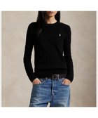 【ラルフローレン/RALPH LAUREN】のケーブル ウールカシミヤ クルーネック セーター 人気、トレンドファッション・服の通販 founy(ファニー) ファッション Fashion レディースファッション Fashion for Women カフス Cuff Design スリム Slim, Slim Fit セーター Sweater, Knitwear フィット Fit, Slim Fit リブニット Rib Knit, Ribbed Knit 定番 Standard, Basic Item 長袖 Long Sleeve, Full Sleeve thumbnail 001ブラック|ID: prp329100004807013 ipo3291000000034882137