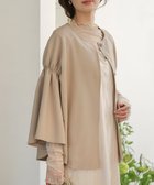 【バブ ブージュルード/Bab Bou Jeloud】の【オケージョンドレス/結婚式/SET対応可】ケープ風ジャケット 人気、トレンドファッション・服の通販 founy(ファニー) ファッション Fashion レディースファッション Fashion for Women アウター Coat / Outerwear Collection レディースジャケット・軽アウター Jackets ワンピース Dresses フォーマル・パーティードレス・結婚式用ドレス Elegant & Casual Dresses ギャザー Gathered, Ruffled ショルダー Shoulder, Shoulder Strap シンプル Simple, Minimal ジャケット Jacket, Outerwear ストレッチ Stretch, Stretchy Fabric スマート Smart, Elegant セットアップ Set-Up, Coordinated Outfit チェック Check, Plaid, Tartan フォーマル Formal, Dressy リボン Ribbon, Bow 再入荷 Restock / Back in Stock おすすめ Recommended / Our Picks エレガント 上品 Elegant 入学式 Entrance Ceremony 結婚式 Wedding 披露宴 Wedding Reception 二次会 After Party ビジネス 仕事 通勤 Business / Work / Commuting thumbnail BEIGE|ID: prp329100004807018 ipo3291000000034882159