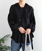【バブ ブージュルード/Bab Bou Jeloud】のクールタッチレーヨンボリュームスリーブチュニック 人気、トレンドファッション・服の通販 founy(ファニー) ファッション Fashion レディースファッション Fashion for Women トップス・カットソー Cut & Sew Tops ボリューム袖・フリルスリーブブラウス Voluminous & Ruffle Sleeves / Puffy Sleeve Tops チュニック Tunic, Long Top 再入荷 Restock / Back in Stock thumbnail BLACK|ID: prp329100004807026 ipo3291000000034882214