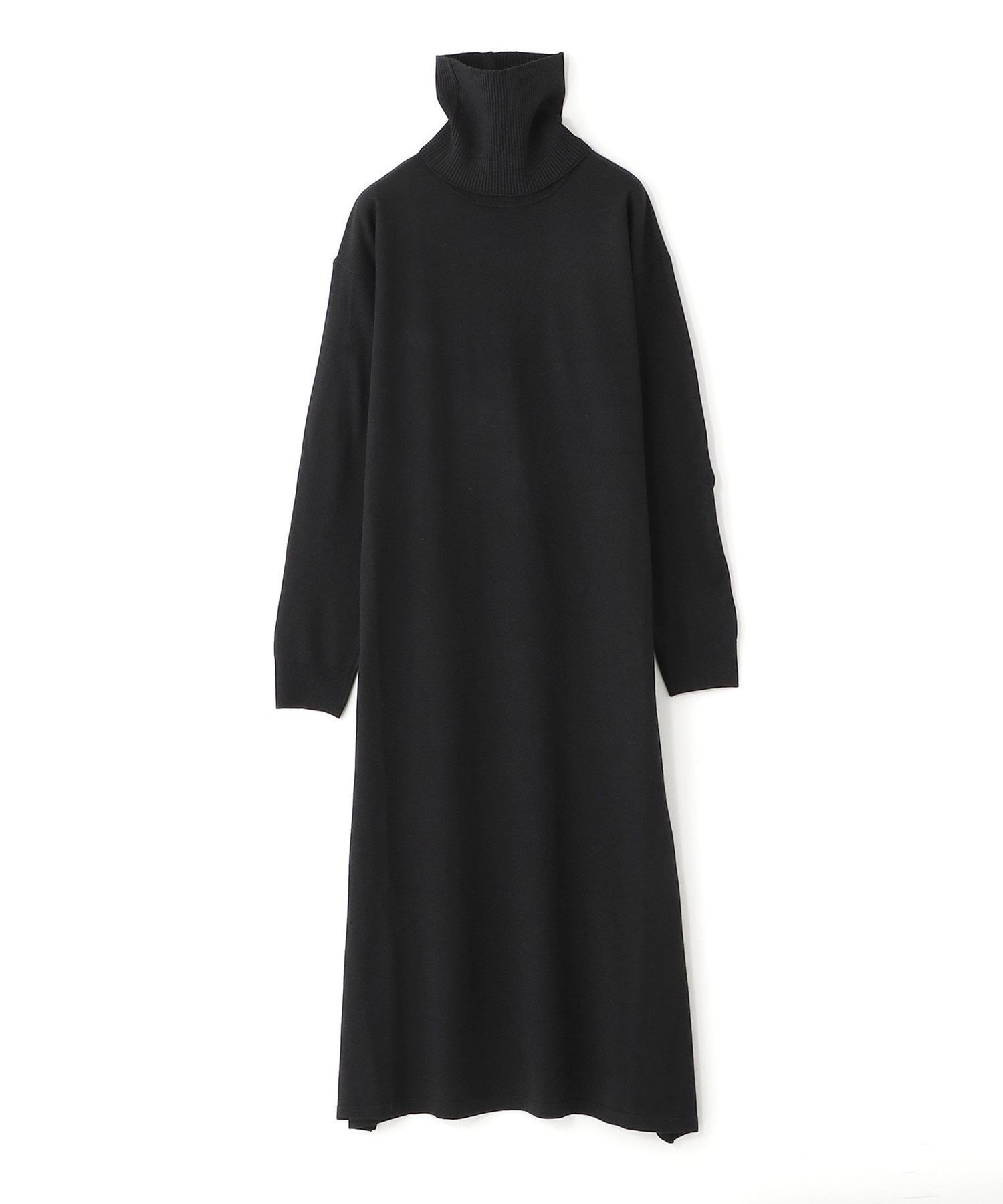 【ビアンカ/BIANCA】の【@BAILA掲載】【ネック取り外し2WAY】ニットロングワンピース インテリア・キッズ・メンズ・レディースファッション・服の通販 founy(ファニー) 　雑誌掲載アイテム　Magazine Picks & Fashion Features　ファッション雑誌　Fashion Magazines　バイラ　BAILA　ファッション　Fashion　レディースファッション　Fashion for Women　ワンピース　Dresses　春　Spring　秋　Autumn　シンプル　Simple, Minimal　雑誌　Magazine, Fashion Magazine　ファブリック　Fabric, Textile　ブルゾン　Blouson, Bomber Jacket　ベーシック　Basic, Essential　冬　Winter / This Winter　おすすめ　Recommended / Our Picks　エレガント 上品　Elegant　ブラック|ID: prp329100004807039 ipo3291000000034882307