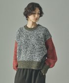 【カレンソロジー/Curensology】のネップクレイジーニットプルオーバー 人気、トレンドファッション・服の通販 founy(ファニー) ファッション Fashion レディースファッション Fashion for Women トップス・カットソー Cut & Sew Tops ニット Knit Tops & Sweaters カジュアルプルオーバー・ニットトップス Pullovers & Knit Tops / Casual Pullovers アクセサリー Fashion Accessories エレガント 上品 Elegant ショート Short, Short Length ツイード Twill, Twill Weave デニム Denim, Jeans Material ネップ Nepp, Slub Yarn バランス Balance, Style Balance ブロッキング Color Blocking, Panel Design ブロック Block, Solid Block Pattern thumbnail レッド|ID: prp329100004807051 ipo3291000000034882373