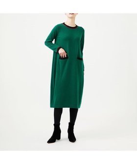 【シビラ/SYBILLA】の配色ラインニットドレス 人気、トレンドファッション・服の通販 founy(ファニー) ファッション Fashion レディースファッション Fashion for Women トップス・カットソー Cut & Sew Tops ニット Knit Tops & Sweaters ワンピース Dresses フォーマル・パーティードレス・結婚式用ドレス Elegant & Casual Dresses おすすめ Recommended / Our Picks ドレス Dress, One-Piece ポケット Pocket, Pocket Detail ラグジュアリー Luxury, Elegant 冬 Winter / This Winter 夏 Summer 春 Spring 秋 Autumn |ID:prp329100004807054