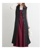 【ルディックパーク/LUDIC PARK】のノースリーブトレンチジレワンピース 人気、トレンドファッション・服の通販 founy(ファニー) ファッション Fashion レディースファッション Fashion for Women アウター Coat / Outerwear Collection ストレート Straight, Straight Cut ツイル Twist, Twisted Detail デニム Denim, Jeans Material ボトム Bottoms, Lower Wear ポケット Pocket, Pocket Detail マーブル Marble, Marble Pattern ワイド Wide, Wide Fit エレガント 上品 Elegant thumbnail 黒|ID: prp329100004807070 ipo3291000000034882535