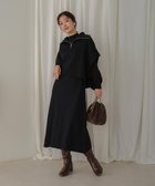 【バブ ブージュルード/Bab Bou Jeloud】の【WEB限定】【低身長向けサイズあり】ハーフZIPトップ ニットワンピースセット 人気、トレンドファッション・服の通販 founy(ファニー) ファッション Fashion レディースファッション Fashion for Women ワンピース Dresses ニットワンピース Knit Dresses セットアップ Set-Up, Coordinated Outfit ハイネック High Neck, Mock Neck ハーフ Half, Half-Length バランス Balance, Style Balance ベーシック Basic, Essential 別注 Limited Edition, Custom Order ワイドリブ Wide Rib, Wide Ribbed Knit 再入荷 Restock / Back in Stock おすすめ Recommended / Our Picks thumbnail BLACK|ID: prp329100004807079 ipo3291000000034882587