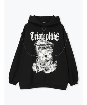 【ノエミ/NOEMIE】の病みくまファー耳付きチェーンパーカー 人気、トレンドファッション・服の通販 founy(ファニー) ファッション Fashion レディースファッション Fashion for Women トップス・カットソー Cut & Sew Tops レディースパーカー・カジュアルフーディー Casual Hoodies & Sweatshirts グラフィック Graphic, Graphic Design ショート Short, Short Length スキニー Skinny, Slim Fit チェーン Chain, Chain Strap バランス Balance, Style Balance パーカー Hoodie, Parka フロント Front, Front Design ボトム Bottoms, Lower Wear |ID:prp329100004807085