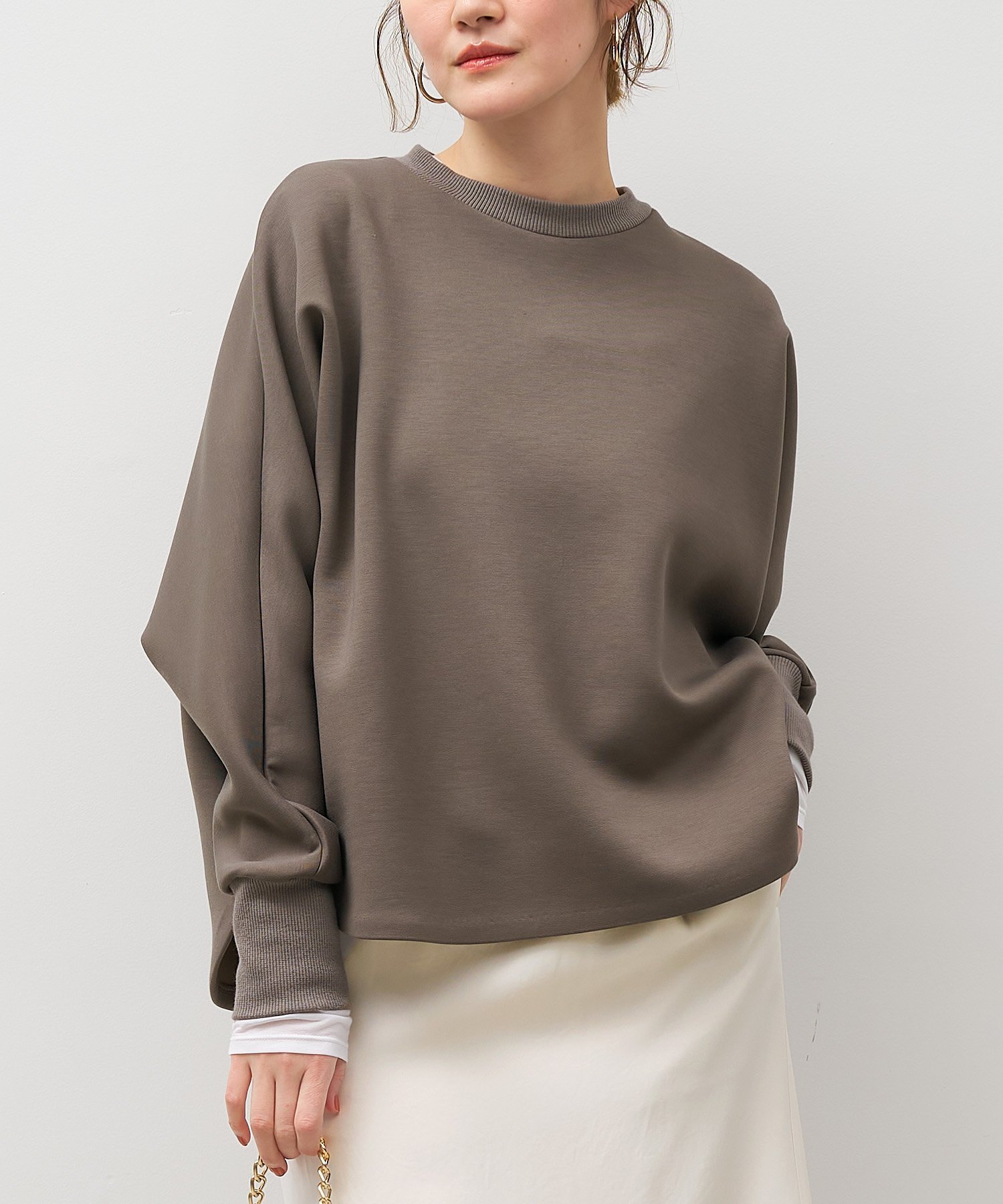 【マイカ ディール/MICA & DEAL】のライトドルマンプルオーバー 人気、トレンドファッション・服の通販 founy(ファニー) ファッション Fashion レディースファッション Fashion for Women トップス・カットソー Cut & Sew Tops カジュアルプルオーバー・ニットトップス Pullovers & Knit Tops / Casual Pullovers 軽量 Lightweight, Ultra Light シンプル Simple, Minimal スウェット / スエット Sweatshirt, Sweatwear ストレッチ Stretch, Stretchy Fabric スラックス Slacks, Dress Pants other-1|ID: prp329100004807106 ipo3291000000034882809