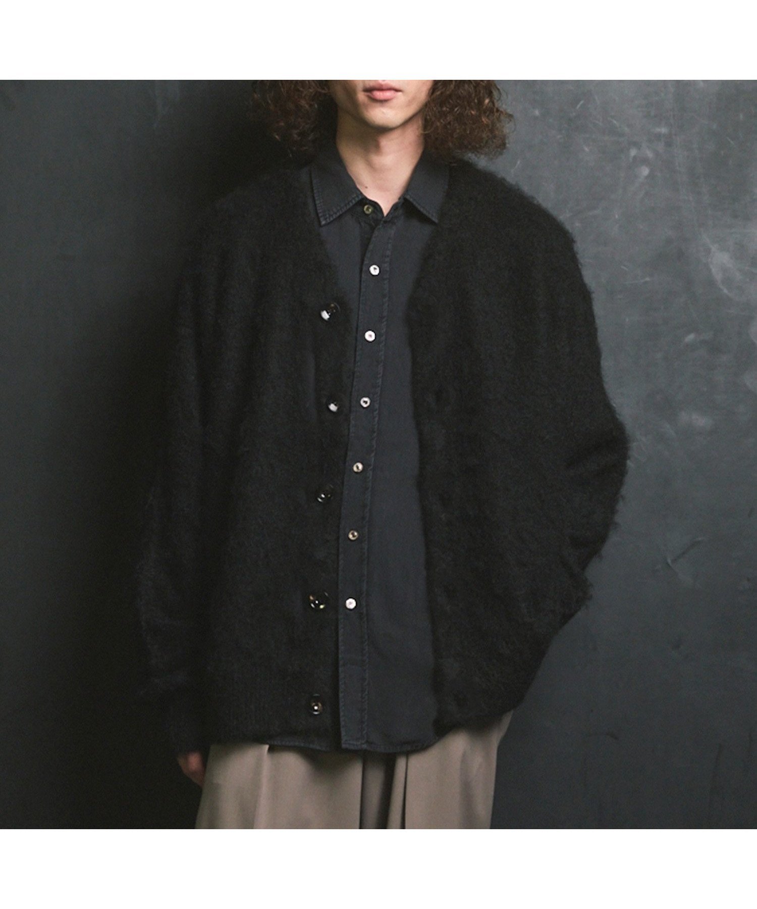 【メゾンスペシャル/MAISON SPECIAL】のPrime-Over Shaggy Knit Y-neck Cardigan インテリア・キッズ・メンズ・レディースファッション・服の通販 founy(ファニー) ファッション Fashion レディースファッション Fashion for Women トップス・カットソー Cut & Sew Tops ニット Knit Tops & Sweaters カーディガン・羽織り Layered Style Cardigans カーディガン Cardigan, Knitwear ショルダー Shoulder, Shoulder Strap シンプル Simple, Minimal トレンド Trend, Trending Now ドロップ Drop Shoulder, Dropped Style バランス Balance, Style Balance パターン Pattern, Design Print フィット Fit, Slim Fit A/W・秋冬 Autumn/Winter BLK|ID: prp329100004807109 ipo3291000000034882840
