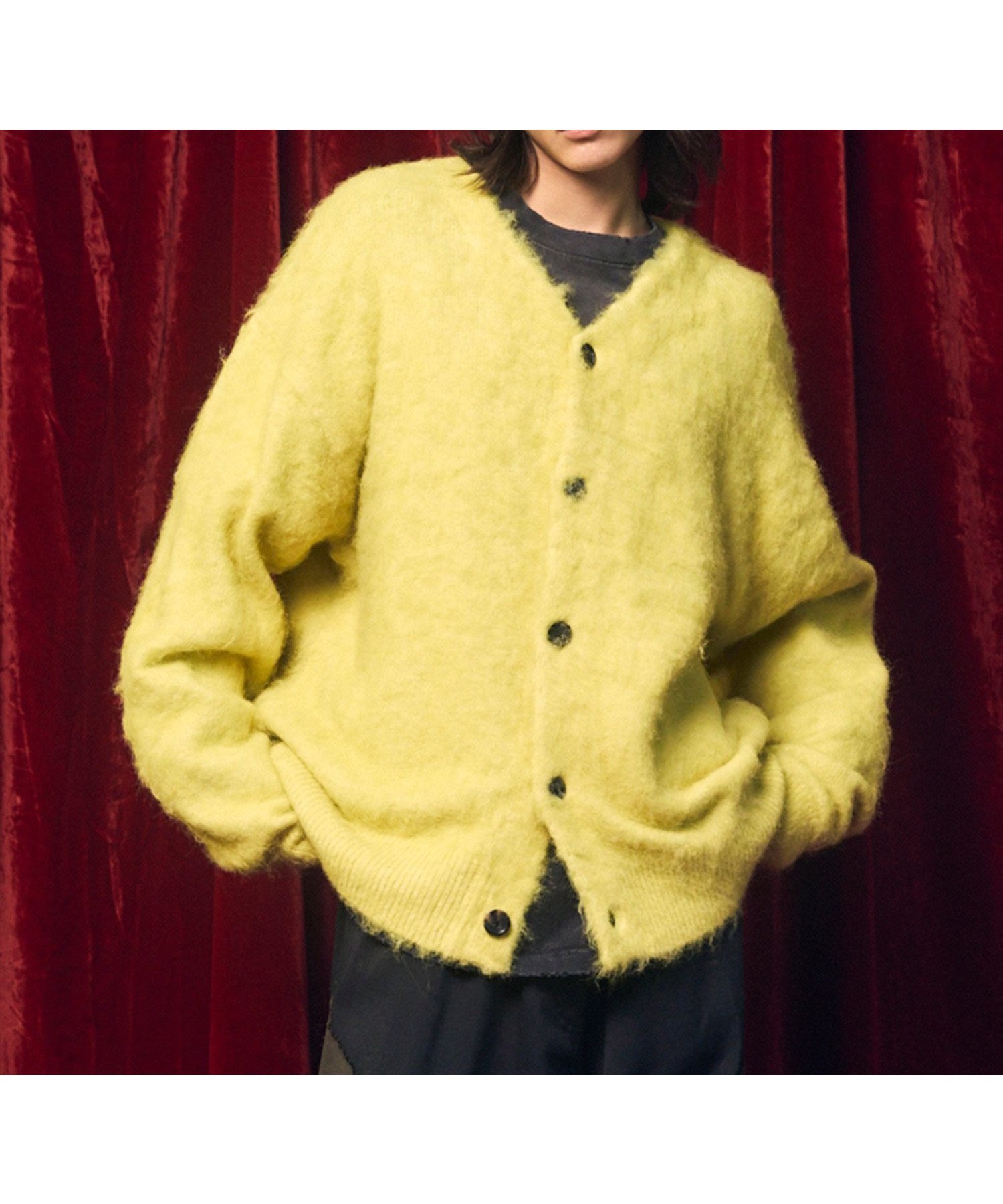 【メゾンスペシャル/MAISON SPECIAL】のPrime-Over Shaggy Knit Y-neck Cardigan インテリア・キッズ・メンズ・レディースファッション・服の通販 founy(ファニー) ファッション Fashion レディースファッション Fashion for Women トップス・カットソー Cut & Sew Tops ニット Knit Tops & Sweaters カーディガン・羽織り Layered Style Cardigans カーディガン Cardigan, Knitwear ショルダー Shoulder, Shoulder Strap シンプル Simple, Minimal トレンド Trend, Trending Now ドロップ Drop Shoulder, Dropped Style バランス Balance, Style Balance パターン Pattern, Design Print フィット Fit, Slim Fit A/W・秋冬 Autumn/Winter YEL|ID: prp329100004807109 ipo3291000000034882841