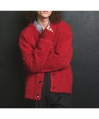 【メゾンスペシャル/MAISON SPECIAL】のPrime-Over Shaggy Knit Y-neck Cardigan 人気、トレンドファッション・服の通販 founy(ファニー) ファッション Fashion レディースファッション Fashion for Women トップス・カットソー Cut & Sew Tops ニット Knit Tops & Sweaters カーディガン・羽織り Layered Style Cardigans カーディガン Cardigan, Knitwear ショルダー Shoulder, Shoulder Strap シンプル Simple, Minimal トレンド Trend, Trending Now ドロップ Drop Shoulder, Dropped Style バランス Balance, Style Balance パターン Pattern, Design Print フィット Fit, Slim Fit A/W・秋冬 Autumn/Winter thumbnail RED|ID: prp329100004807109 ipo3291000000034882843