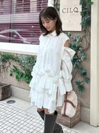 【スナイデル/SNIDEL】のリボンシャツ 人気、トレンドファッション・服の通販 founy(ファニー) ファッション Fashion レディースファッション Fashion for Women トップス・カットソー Cut & Sew Tops シャツ・ブラウス・オフィスカジュアル Elegant Blouses & Button-Ups 今季 This Season, Current Season ストライプ Stripe, Striped Pattern スマート Smart, Elegant チュニック Tunic, Long Top トレンド Trend, Trending Now ノースリーブ Sleeveless, No-Sleeve 長袖 Long Sleeve, Full Sleeve 無地 Plain, Solid Color ランダム Random, Irregular リボン Ribbon, Bow レギンス Leggings, Stretch Pants おすすめ Recommended / Our Picks thumbnail WHT[001]|ID: prp329100004807116 ipo3291000000034882920