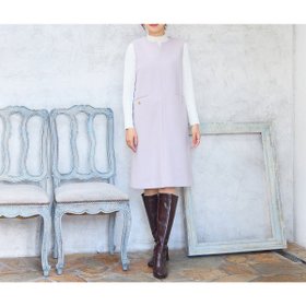 【ローズティアラ/Rose Tiara】の【Set】リブニット*ジャンパースカート 人気、トレンドファッション・服の通販 founy(ファニー) ファッション Fashion レディースファッション Fashion for Women スカート Skirts インナー Innerwear ポケット Pocket, Pocket Detail リブニット Rib Knit, Ribbed Knit リボン Ribbon, Bow エレガント 上品 Elegant |ID:prp329100004807126