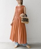 【シップス フォー ウィメン/SHIPS】の【WEB限定】SHIPS any ハンドスモッキング コットン フレア ノースリーブ ワンピース 人気、トレンドファッション・服の通販 founy(ファニー) ファッション Fashion レディースファッション Fashion for Women ワンピース Dresses インド Indian Textile オレンジ Orange 洗える Machine Washable シアー Sheer, See-Through デニム Denim, Jeans Material ノースリーブ Sleeveless, No-Sleeve パープル Purple, Violet フレア Flare, Flared リゾート Resort, Vacation Style リラックス Relax, Relaxed Fit ロング Long, Long-Length 夏 Summer 2025年 2025 2025春夏・S/S Spring/Summer 2025 SS25 thumbnail オレンジ|ID: prp329100004807129 ipo3291000000034883050