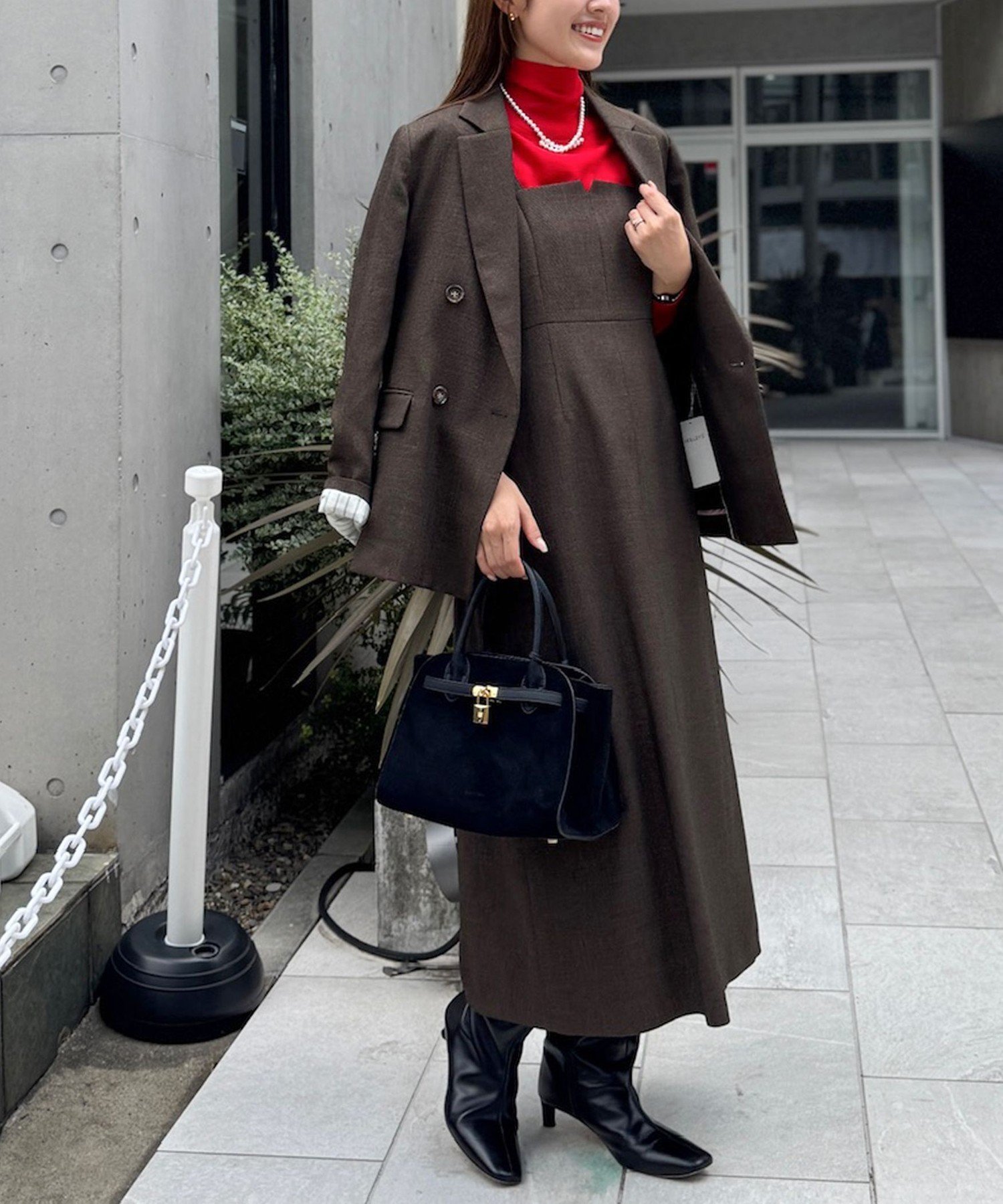 【ノーリーズ/NOLLEY'S】のウォッシャブルウール調ストレッチキャミワンピース 人気、トレンドファッション・服の通販 founy(ファニー) ファッション Fashion レディースファッション Fashion for Women ワンピース Dresses キャミソールワンピース Camisole Dresses 2025年 2025 2025-2026秋冬・A/W Autumn/Winter 2025–26 AW25–26 おすすめ Recommended / Our Picks カットソー Cut and Sewn Top ストレッチ Stretch, Stretchy Fabric 今季 This Season, Current Season other-1|ID: prp329100004807133 ipo3291000000034883077