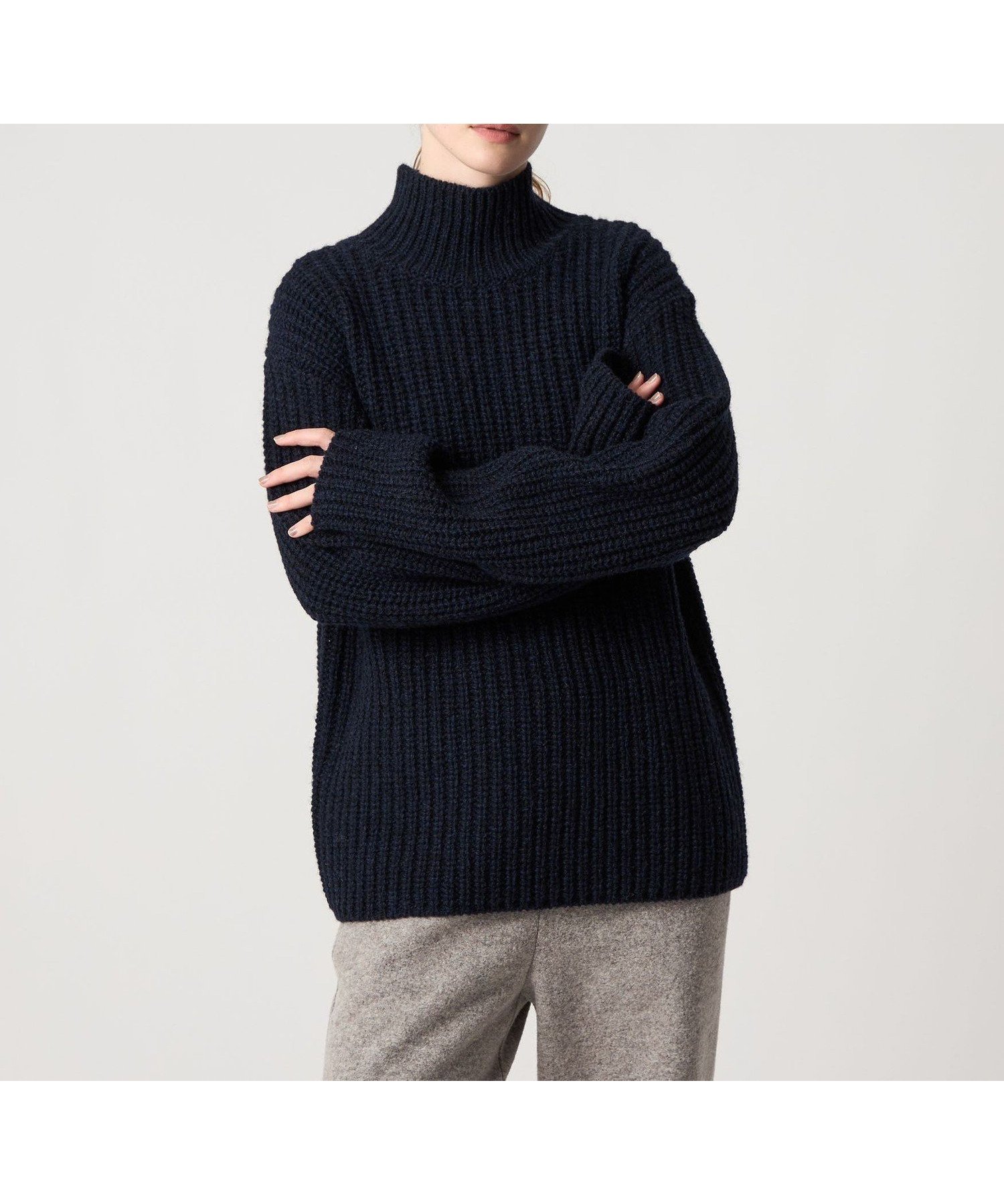 【ビューティ&ユース ユナイテッドアローズ/BEAUTY&YOUTH / UNITED ARROWS】のSteven Alan メランジ ウール タートルネック ニット 人気、トレンドファッション・服の通販 founy(ファニー) ファッション Fashion レディースファッション Fashion for Women トップス・カットソー Cut & Sew Tops ニット Knit Tops & Sweaters タートルネック・ハイネックトップス Turtlenecks & High-Neck Tops シンプル Simple, Minimal セットアップ Set-Up, Coordinated Outfit タートルネック Turtleneck, High Neck メランジ Melange, Mixed Yarn リラックス Relax, Relaxed Fit other-1|ID: prp329100004807139 ipo3291000000034883154