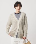 【ユナイテッドアローズ/UNITED ARROWS】のカラーミックス インレイド カーディガン 人気、トレンドファッション・服の通販 founy(ファニー) ファッション Fashion レディースファッション Fashion for Women トップス・カットソー Cut & Sew Tops カーディガン・羽織り Layered Style Cardigans インナー Innerwear カーディガン Cardigan, Knitwear サテン Satin, Glossy Fabric ミックス Mix, Mixed Style リラックス Relax, Relaxed Fit thumbnail BEIGE|ID: prp329100004807142 ipo3291000000034883195