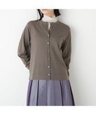 【ヒューマンウーマン/HUMAN WOMAN】のハイツイストウールクルーネックカーディガン 人気、トレンドファッション・服の通販 founy(ファニー) ファッション Fashion レディースファッション Fashion for Women トップス・カットソー Cut & Sew Tops カーディガン・羽織り Layered Style Cardigans おすすめ Recommended / Our Picks クール Cool, Chic シアー Sheer, See-Through スタンダード Standard, Basic トレンド Trend, Trending Now ベーシック Basic, Essential エレガント 上品 Elegant 夏 Summer thumbnail モカ1|ID: prp329100004807145 ipo3291000000034883217