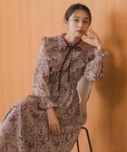 【ミッシュマッシュ/MISCH MASCH】のMM547409 プリーツフリルフラワーワンピース 人気、トレンドファッション・服の通販 founy(ファニー) ファッション Fashion レディースファッション Fashion for Women ワンピース Dresses クラシカル Classical, Vintage-Inspired シャーリング Shirring, Ruched ショルダー Shoulder, Shoulder Strap フラワー Flower, Floral フリル Frill, Ruffle プリーツ Pleats, Pleated thumbnail ピンク|ID: prp329100004807146 ipo3291000000034883220