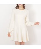 【ジルバイジルスチュアート/JILL by JILLSTUART】のシャギーミニニットワンピース 人気、トレンドファッション・服の通販 founy(ファニー) ファッション Fashion レディースファッション Fashion for Women ワンピース Dresses ニットワンピース Knit Dresses おすすめ Recommended / Our Picks ショート Short, Short Length スマート Smart, Elegant フェザー Feather, Feather Detail フレア Flare, Flared エレガント 上品 Elegant 人気 Popular, Best Seller thumbnail エクリュ|ID: prp329100004807151 ipo3291000000034883312