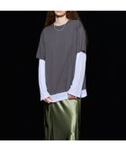 【メゾンスペシャル/MAISON SPECIAL】のSheer Layered Tops 人気、トレンドファッション・服の通販 founy(ファニー) ファッション Fashion レディースファッション Fashion for Women トップス・カットソー Cut & Sew Tops おすすめ Recommended / Our Picks インナー Innerwear 半袖 Short Sleeve, Half Sleeve 長袖 Long Sleeve, Full Sleeve thumbnail GRY|ID: prp329100004807152 ipo3291000000034883313