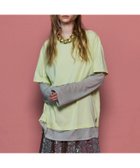 【メゾンスペシャル/MAISON SPECIAL】のSheer Layered Tops 人気、トレンドファッション・服の通販 founy(ファニー) ファッション Fashion レディースファッション Fashion for Women トップス・カットソー Cut & Sew Tops おすすめ Recommended / Our Picks インナー Innerwear 半袖 Short Sleeve, Half Sleeve 長袖 Long Sleeve, Full Sleeve thumbnail LIME|ID: prp329100004807152 ipo3291000000034883315
