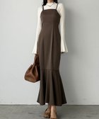 【ジュノア/JUNOAH】のマーメイドキャミワンピース 人気、トレンドファッション・服の通販 founy(ファニー) ファッション Fashion レディースファッション Fashion for Women ワンピース Dresses キャミソールワンピース Camisole Dresses thumbnail モカ|ID: prp329100004807159 ipo3291000000034883396