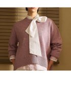 【カリテ/qualite】のカラーミックスクルーネックニット 人気、トレンドファッション・服の通販 founy(ファニー) ファッション Fashion レディースファッション Fashion for Women トップス・カットソー Cut & Sew Tops ニット Knit Tops & Sweaters ウォッシャブル Machine Washable タンブラー Tumbler, Travel Mug ボトム Bottoms, Lower Wear マフラー Scarf, Muffler ミックス Mix, Mixed Style モノトーン Monotone, Black and White 冬 Winter / This Winter 春 Spring thumbnail ピンク|ID: prp329100004807172 ipo3291000000034883499