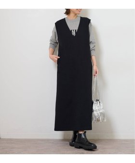 【ジャーナルスタンダード レリューム/JOURNAL STANDARD relume】のCTダンボールIラインワンピース 人気、トレンドファッション・服の通販 founy(ファニー) ファッション Fashion レディースファッション Fashion for Women ワンピース Dresses 2025年 2025 2025-2026秋冬・A/W Autumn/Winter 2025–26 AW25–26 インナー Innerwear ジャケット Jacket, Outerwear ストレッチ Stretch, Stretchy Fabric スリット Slit, Slit Detail 冬 Winter / This Winter |ID:prp329100004807183