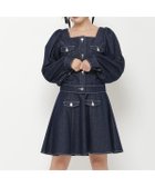 【レディアゼル/REDYAZEL】のデニムジャケット ミニワンピセット 人気、トレンドファッション・服の通販 founy(ファニー) ファッション Fashion レディースファッション Fashion for Women アウター Coat / Outerwear Collection レディースジャケット・軽アウター Jackets デニムジャケット / カジュアルアウター Denim Jackets インナー Innerwear ガーリー Girly, Feminine Style ギャザー Gathered, Ruffled コンパクト Compact, Small Size ジャケット Jacket, Outerwear デニム Denim, Jeans Material フレア Flare, Flared thumbnail ネイビー|ID: prp329100004807198 ipo3291000000034883759