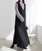 【アンドミー/andme】のVネック ポンチ ワンピース フレア evernavy エバーネイビー 人気、トレンドファッション・服の通販 founy(ファニー) ファッション Fashion レディースファッション Fashion for Women ワンピース Dresses インナー Innerwear ストレッチ Stretch, Stretchy Fabric とろみ Fluid, Flowy Fabric なめらか Smooth, Silky Texture 人気 Popular, Best Seller バランス Balance, Style Balance フレア Flare, Flared ベーシック Basic, Essential ポケット Pocket, Pocket Detail 楽ちん Easy Fit, Comfortable エレガント 上品 Elegant thumbnail ブラック|ID: prp329100004807205 ipo3291000000034883827