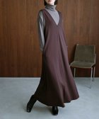 【アンドミー/andme】のVネック ポンチ ワンピース フレア evernavy エバーネイビー 人気、トレンドファッション・服の通販 founy(ファニー) ファッション Fashion レディースファッション Fashion for Women ワンピース Dresses インナー Innerwear ストレッチ Stretch, Stretchy Fabric とろみ Fluid, Flowy Fabric なめらか Smooth, Silky Texture 人気 Popular, Best Seller バランス Balance, Style Balance フレア Flare, Flared ベーシック Basic, Essential ポケット Pocket, Pocket Detail 楽ちん Easy Fit, Comfortable エレガント 上品 Elegant thumbnail チャコールブラウン|ID: prp329100004807205 ipo3291000000034883828