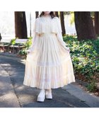 【アクシーズファム/axes femme】の刺繍チュール使ケープワンピース 人気、トレンドファッション・服の通販 founy(ファニー) ファッション Fashion レディースファッション Fashion for Women ワンピース Dresses おすすめ Recommended / Our Picks アクセサリー Fashion Accessories エアリー Airy Texture エレガント 上品 Elegant シフォン Chiffon, Lightweight Fabric チュール Tulip, Tulip Motif ティアード Tiered, Tiered Style レース Lace, Lace Fabric thumbnail イエロー|ID: prp329100004807207 ipo3291000000034883851