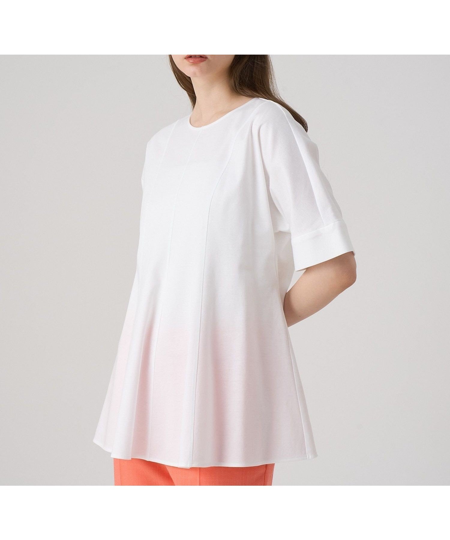 【アナイ/ANAYI】のコットンポンチチュニックプルオーバー 人気、トレンドファッション・服の通販 founy(ファニー) ファッション Fashion レディースファッション Fashion for Women トップス・カットソー Cut & Sew Tops カジュアルプルオーバー・ニットトップス Pullovers & Knit Tops / Casual Pullovers エレガント 上品 Elegant スマート Smart, Elegant スリーブ Sleeve, Long Sleeve / Short Sleeve チュニック Tunic, Long Top ヨーク Yoke, Yoke Design リラックス Relax, Relaxed Fit S/S・春夏 SS, Spring/Summer, Warm Season 再入荷 Restock / Back in Stock 夏 Summer other-1|ID: prp329100004807208 ipo3291000000034883856