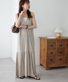 【ディスコート/Discoat】の【着映え◎/リバイバル】ジャガードヨウリュウワンピース《WEB限定》 人気、トレンドファッション・服の通販 founy(ファニー) ファッション Fashion レディースファッション Fashion for Women ワンピース Dresses おすすめ Recommended / Our Picks インナー Innerwear カットソー Cut and Sewn Top キャミソール Camisole, Spaghetti Strap Top シンプル Simple, Minimal ジャケット Jacket, Outerwear タンク Tank Top, Sleeveless Top ノースリーブ Sleeveless, No-Sleeve フロント Front, Front Design リゾート Resort, Vacation Style リボン Ribbon, Bow 吸水 Absorbent, Quick-Dry 夏 Summer 春 Spring thumbnail グレージュ|ID: prp329100004807210 ipo3291000000034883872