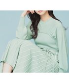 【インデックス/INDEX】のビスチェライクバイカラーニットワンピース【洗濯機洗い可】 人気、トレンドファッション・服の通販 founy(ファニー) ファッション Fashion レディースファッション Fashion for Women ワンピース Dresses ニットワンピース Knit Dresses おすすめ Recommended / Our Picks エレガント 上品 Elegant スマート Smart, Elegant ビスチェ Bustier, Corset Top フロント Front, Front Design プリーツ Pleats, Pleated ポケット Pocket, Pocket Detail リボン Ribbon, Bow 切替 Switching, Contrast Panel thumbnail ミントグリーン|ID: prp329100004807211 ipo3291000000034883898